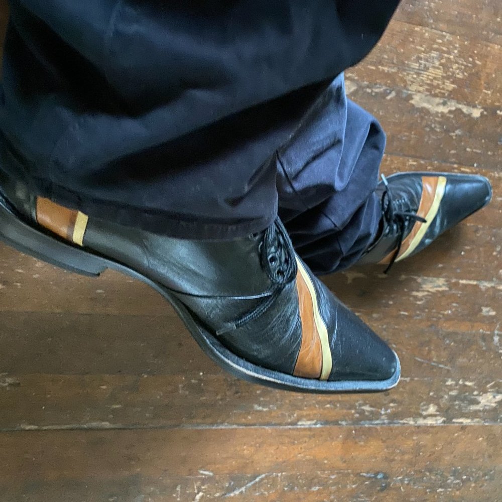 DEBUT leather shoes & socks